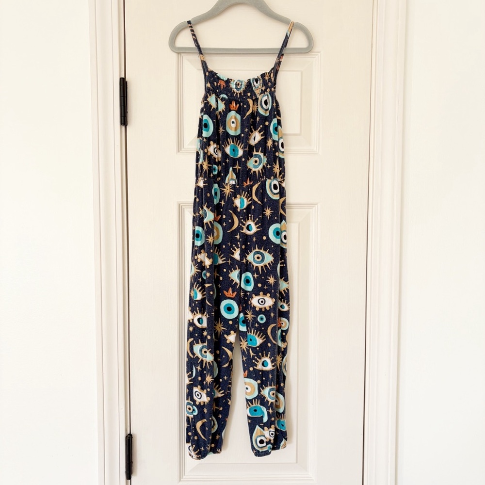 Posh Peanut Fiona Jumpsuit Evil Eye 🧿 jumpsuit 5T